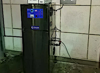 北京大兴某制药厂洁净间消毒现场