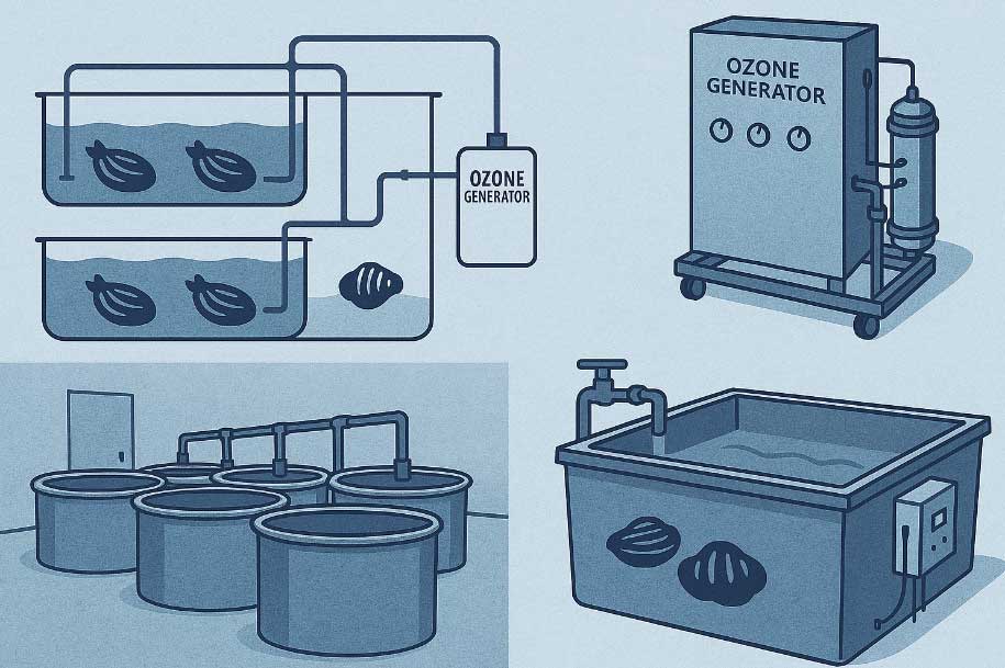 臭氧技术如何让贝类“吐”出安全与鲜美 臭氧技术如何让贝类“吐”出安全与鲜美